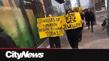 George Brown students rally to keep jewellery program alive amid uncertain future