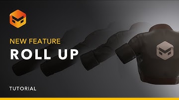 Marvelous Designer 12.2 New Features: Roll Up