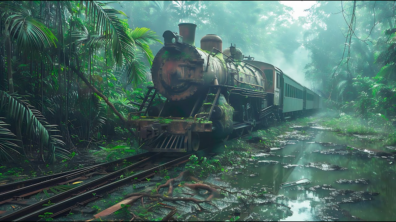 These Abandoned Steam Trains Look Straight Out of a Horror Movie