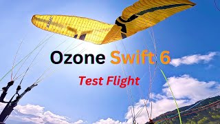 Ozone Swift 6 - Test Flight !