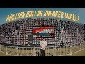 Biggest sneaker wall in the world  vlog 100