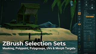 Getting Started with ZBrush Desktop - ZBrush 2027 Selection Sets