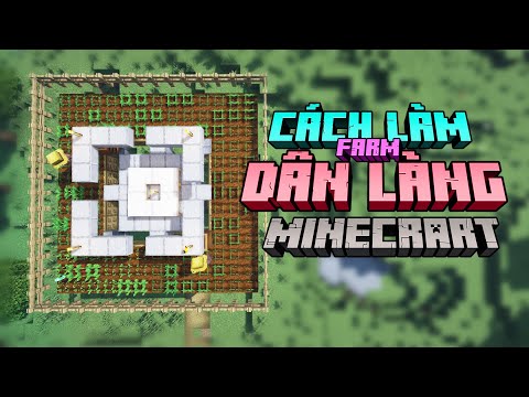 Video Cách Làm Máy Farm Dân Làng Minecraft - youtube