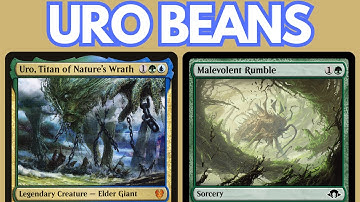 CONTROL IS BACK! Legacy Bant Beanstalk feat. Uro and Malevolent Rumble. MTG MTGO League