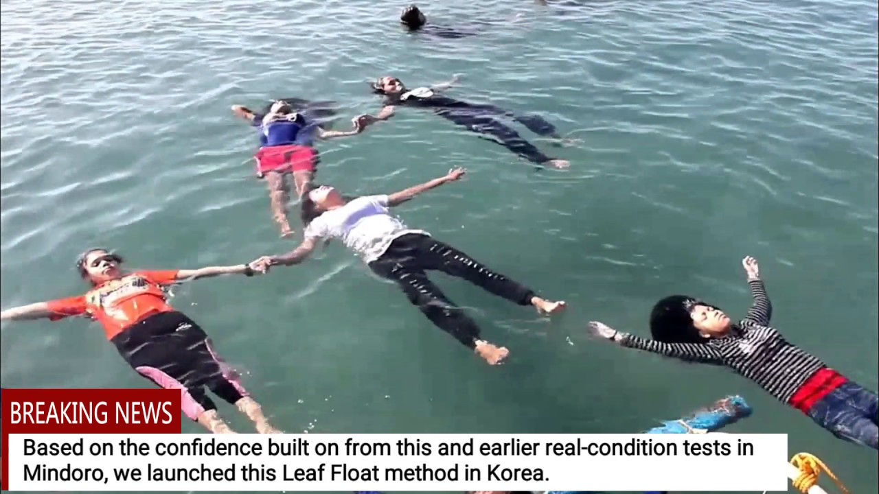 leaffloat Sensational Water Survival Method LeafFloating ㅡ Mindoro