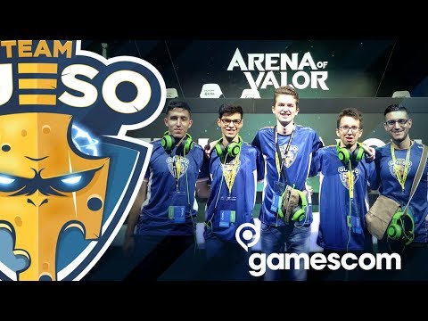 EL CAMINO DE TEAM QUESO EN ARENA OF VALOR | Vlog de la #Gamescom2018 | Valor Series