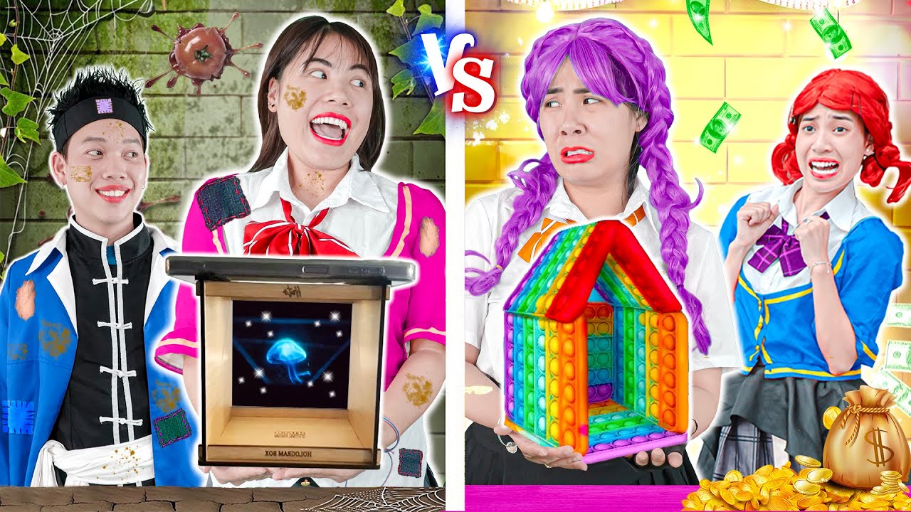 Học Sinh Nghèo Vs Học Sinh Giàu: Ai Mới Là Bậc Thầy Sáng Tạo? | Biệt Đội Tấm Cám | Miu Miu TV