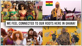 AFRICAN AMERICANs Flew To ACCRA to PARTY with GHANAIANS For The Biggest December In Ghana FESTIVAL