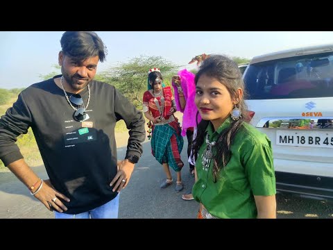 2 location Shoot //पूरा शूट complet Actar Shantilal Ahire & रिया लोहारे & ग्रुप डांस