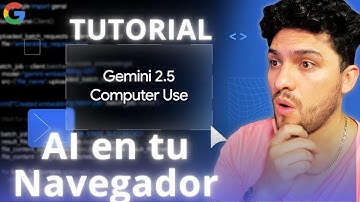 Gemini 2.5 Computer Use: La IA que USA tu Navegador por ti ✨