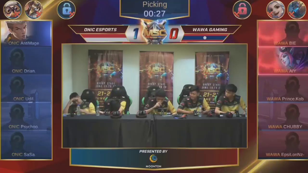 FINAL MATCH ONIC VS WAWAGAMING 