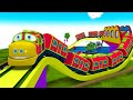 Choo Choo Chuggi Train - Red Chuggi Toy Train Cartoon Toy Factory