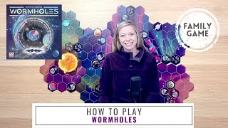 WORMHOLES | How to Play | Playthrough | Table Top Board Game | Family Board Game | Solo Board Game screenshot 1