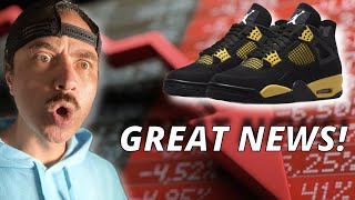 Why the Sneaker-Market is DOWN and why it's a GREAT THING!