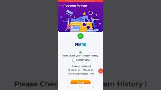 new #Paytm Cash #Earning App instant Paytm live proof 20201  #paytmcash #shortsvideo #earntrutorial screenshot 3