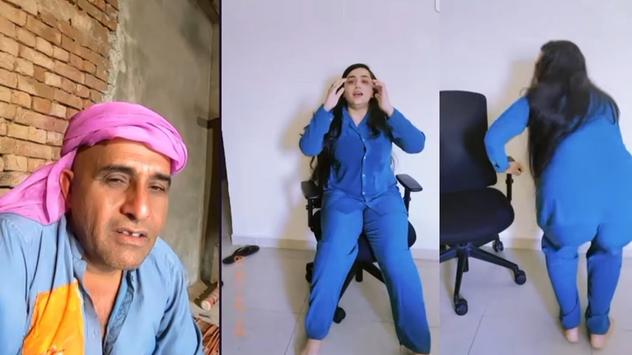 Chacha multani and muskan live new video mazaq// chacha funny life GAF ...