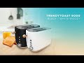 Video: Tosteris Cecotec TrendyToast 9000 Balts Koks