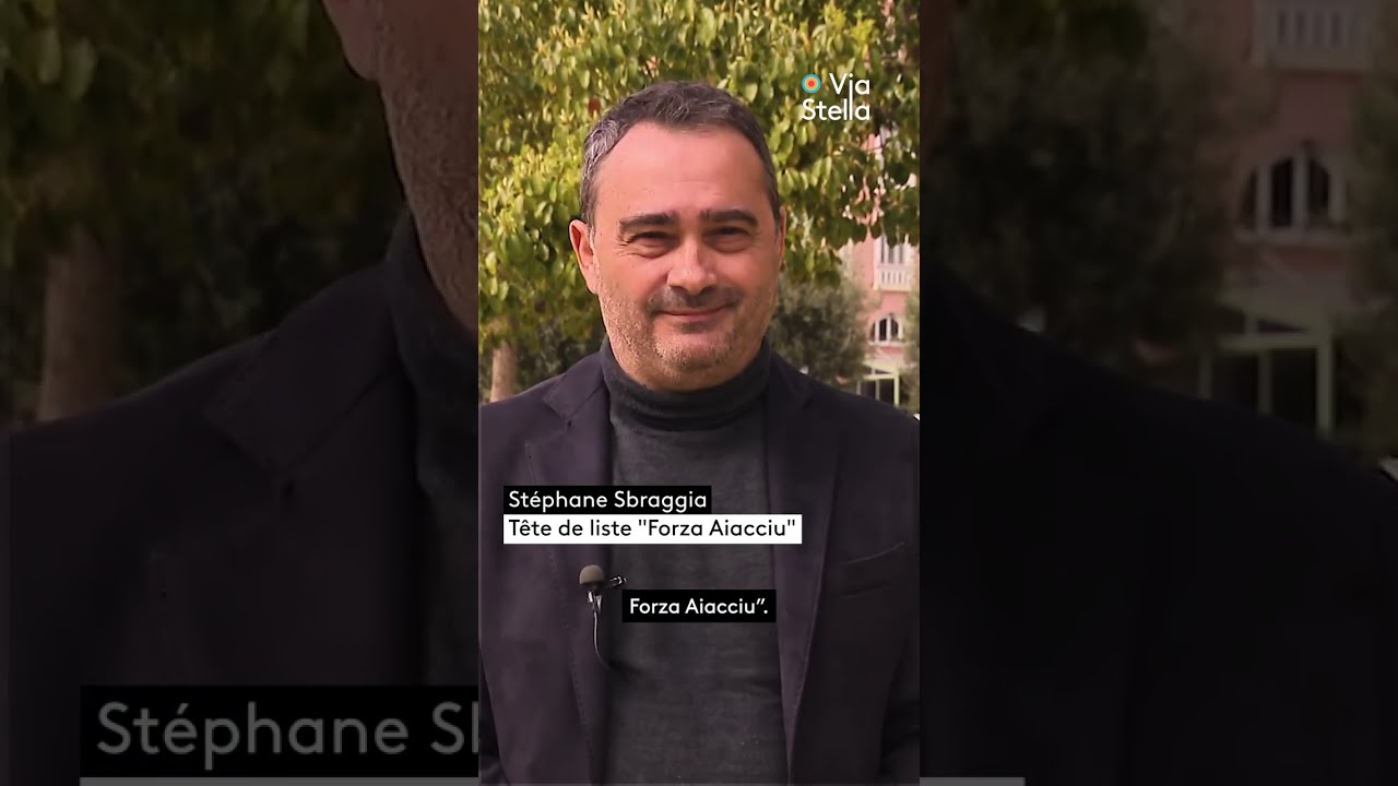 Municipales 2026 Ajaccio - Stéphane Sbraggia