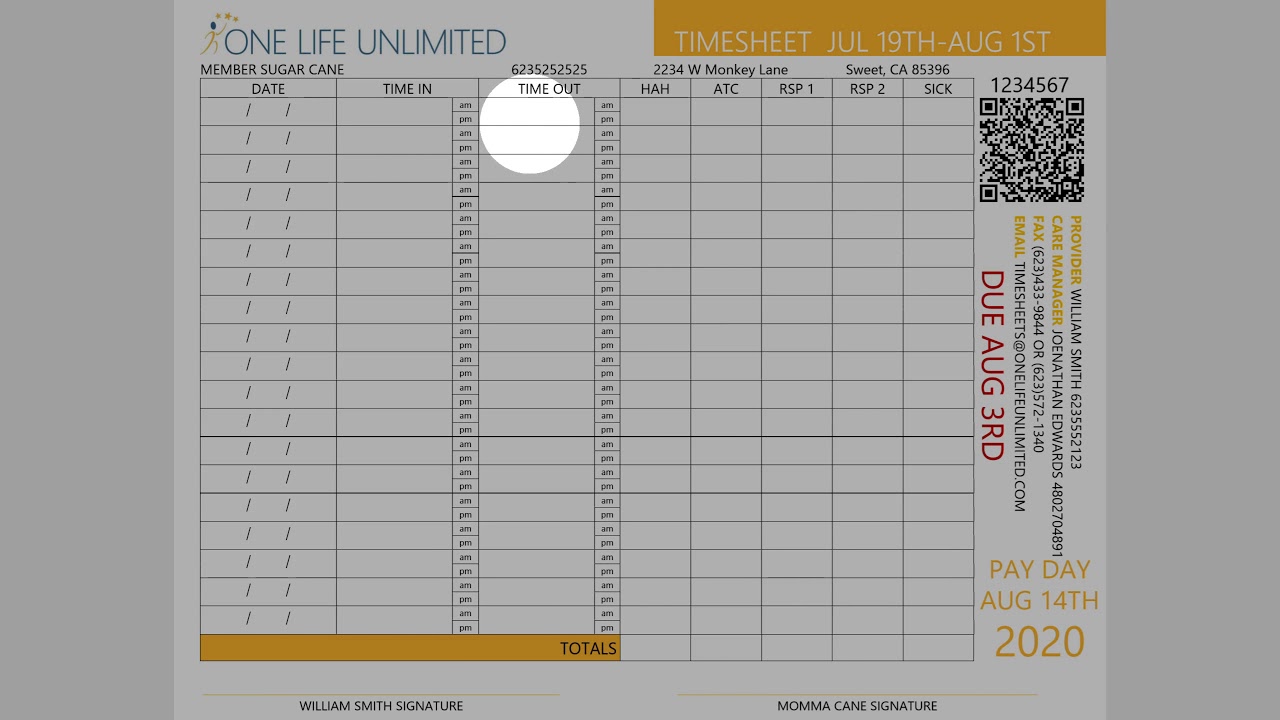 How To - Timesheet - YouTube