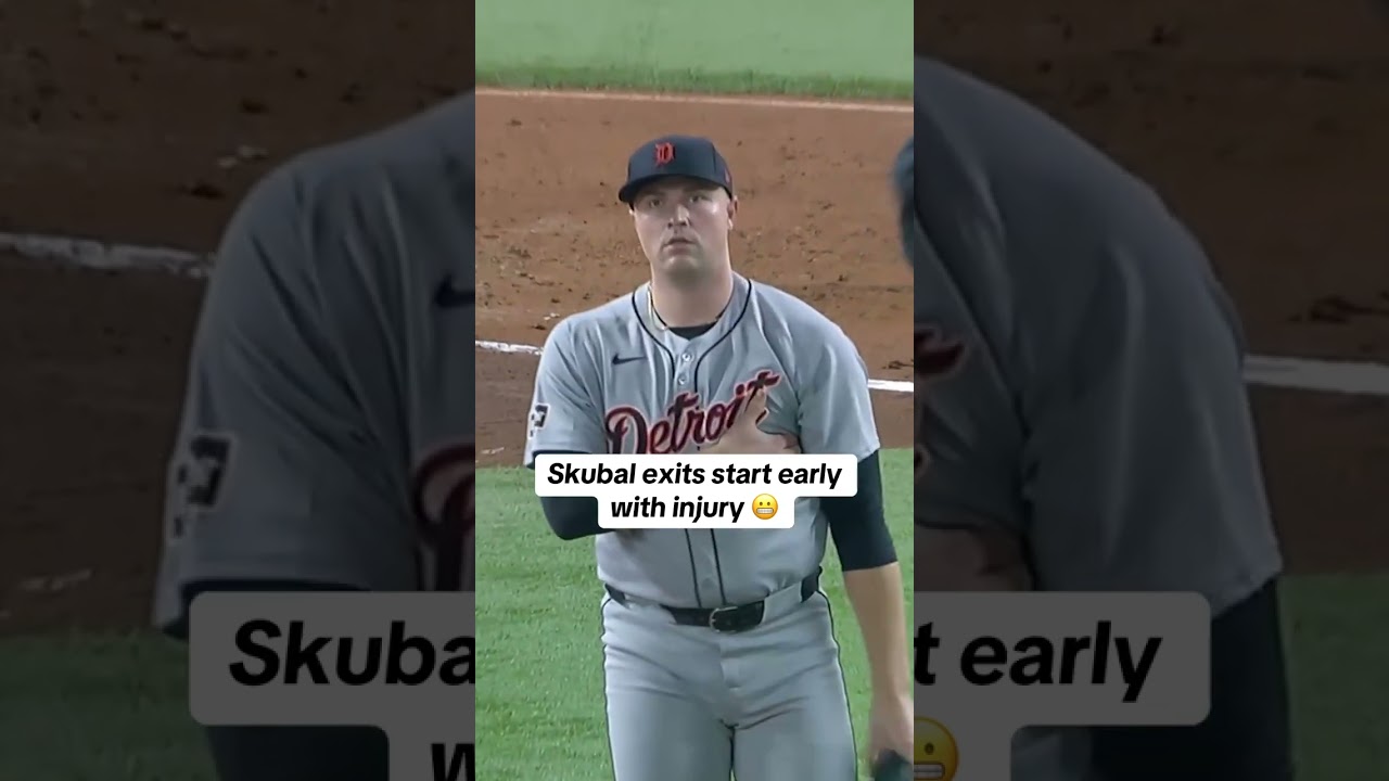 Skubal exited his start after throwing only 45 pitches 😨 #tigers #mlb #tarikskubal Skubal exited his start after throwing only 45 pitches 😨 #tigers #mlb #tarikskubal