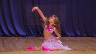 Adeliia, show bellydance , 9 years old, восточные танцы
