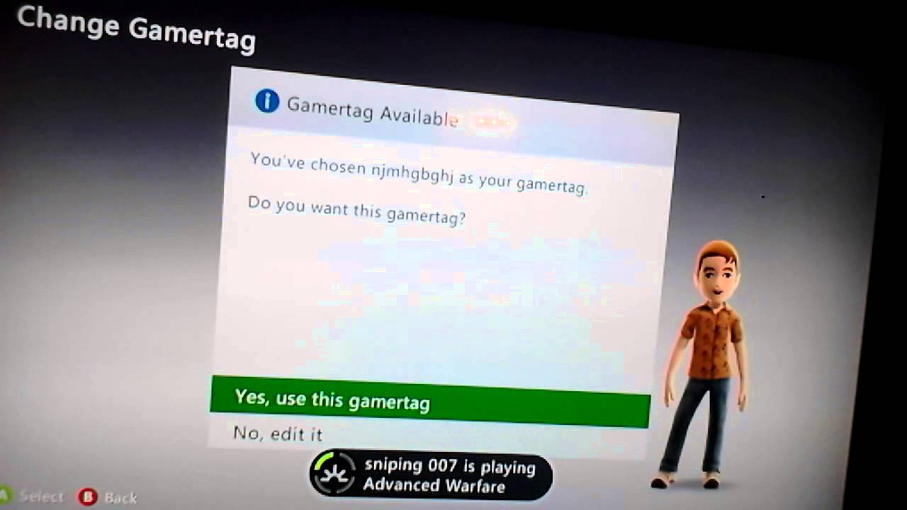 xbox 360 free gamer tag and any gamertag you want youtube cool 4 letter words for gamertags