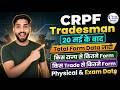 CRPF Tradesman Form Status 2026 | CRPF Tradesman Kis Trade Me Kitne Form Hai