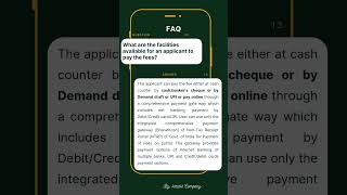 Facilities available for an applicant to pay the fees #faq #patent #patentagent #qanda