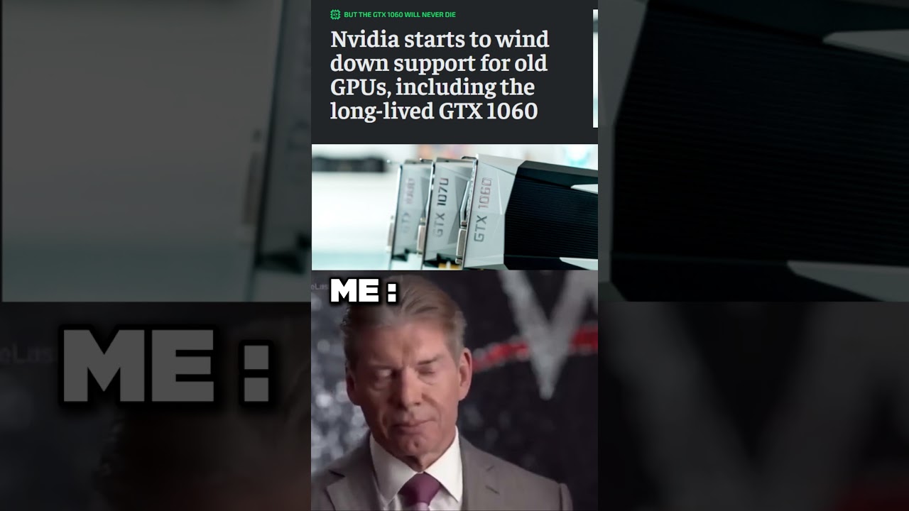 THE END OF GTX 10 SERIES 