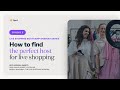 Bootcamp #5: How to Find the Perfect Live Shopping Host