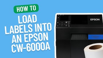 How to Load Labels into an Epson ColorWorks C6000A | Smith Corona Labels