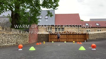 Warm Up Part 1️⃣/2️⃣ #Session27 - Overlapping & Underlapping Runs