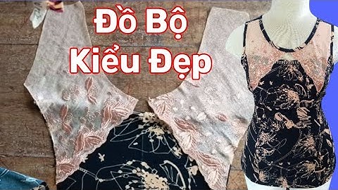 235# Hướng Dẫn Cắt Áo Cổ Tròn Rã Đô Phối Ren Từ Thân Áo Cơ Bản @utgomtv7311 