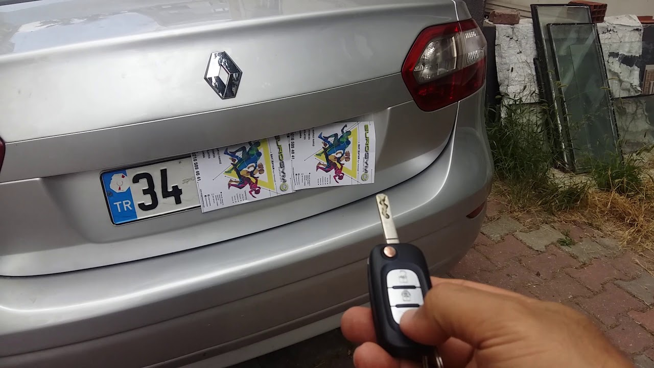 Автозапуск на рено флюенс с функцией свободные руки