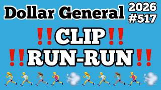 2026#517🏃🏿‍♀️🏃‍♀️💨Dollar General Couponing‼️CLIP‼️RUN-RUN‼️MUST WATCH👀👀