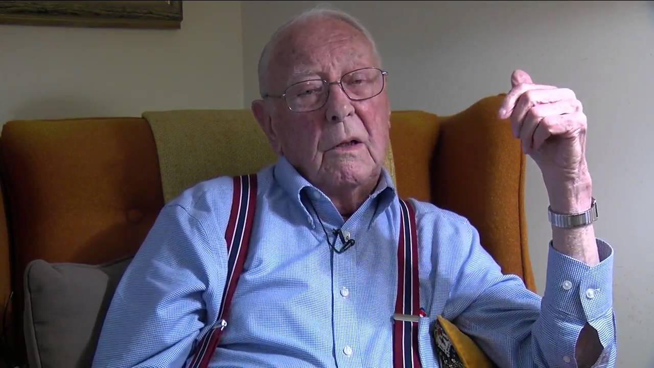 WWII Veteran Harold Sanders tells his story