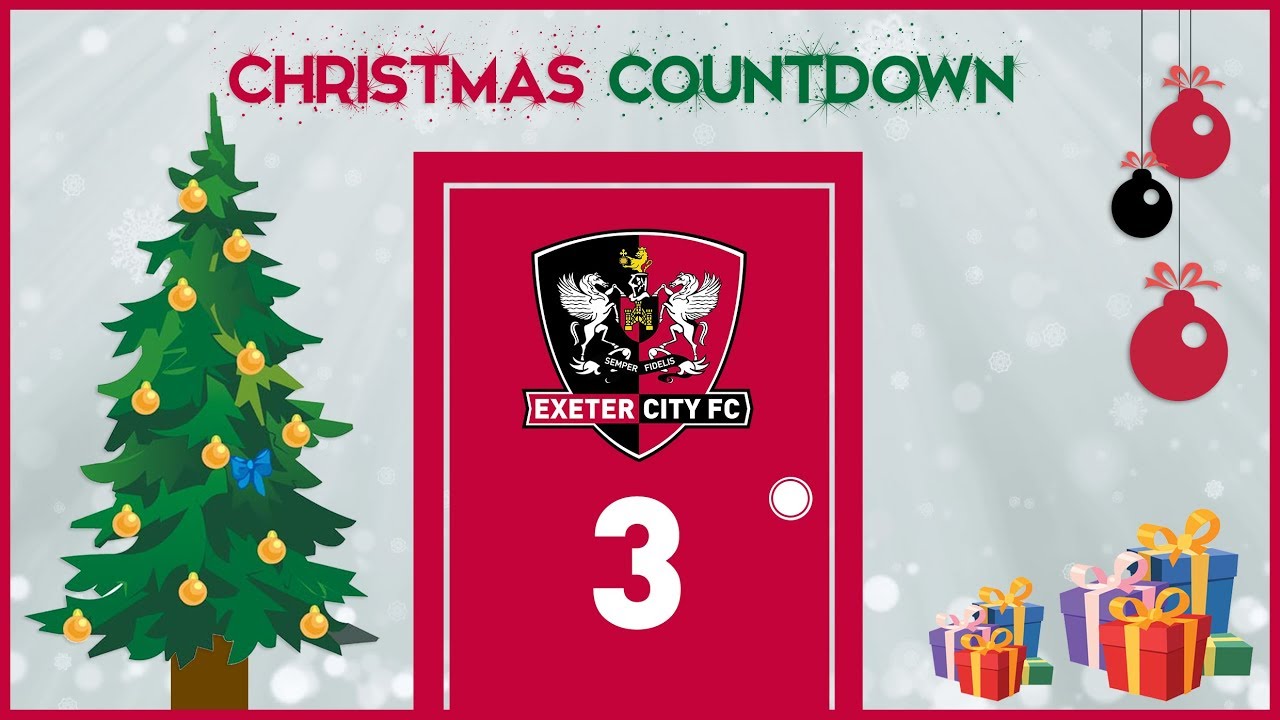 🎅 City Christmas Crackers: No 3 | Exeter City Football Club football score