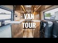 Custom Van Build (FULL TOUR) | Rossmönster Vans | Sprinter 170&quot; w/ indoor shower | 203