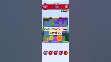 Color Block Jam - Level 30 #colorblockjam #games #solution #gaming #solved