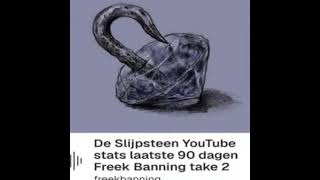 De Slijpsteen YouTube stats laatste 90 dagen Freek Banning take 2
