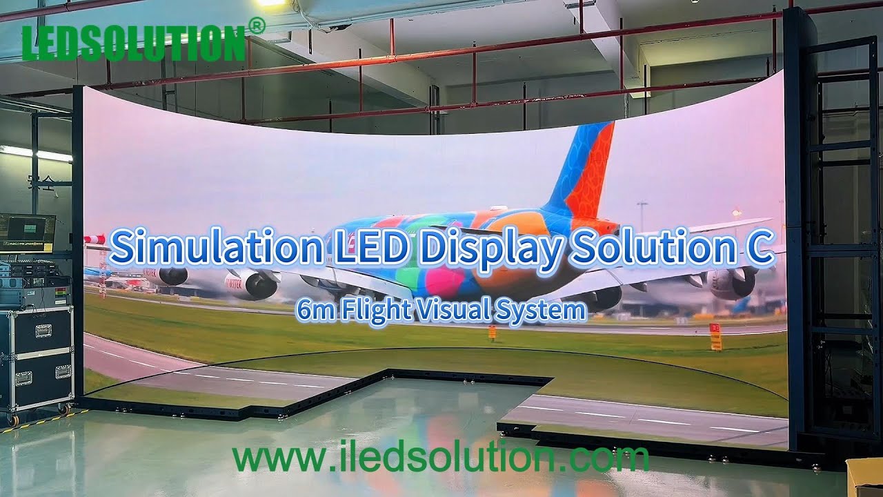 LEDSOLUTION Simulation LED Display Solution C – 6m Flight Visual System ...