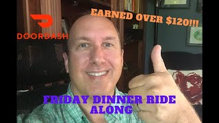 DoorDash Ride Along  Friday Dinner Rush BIGGEST NIGHT YET!