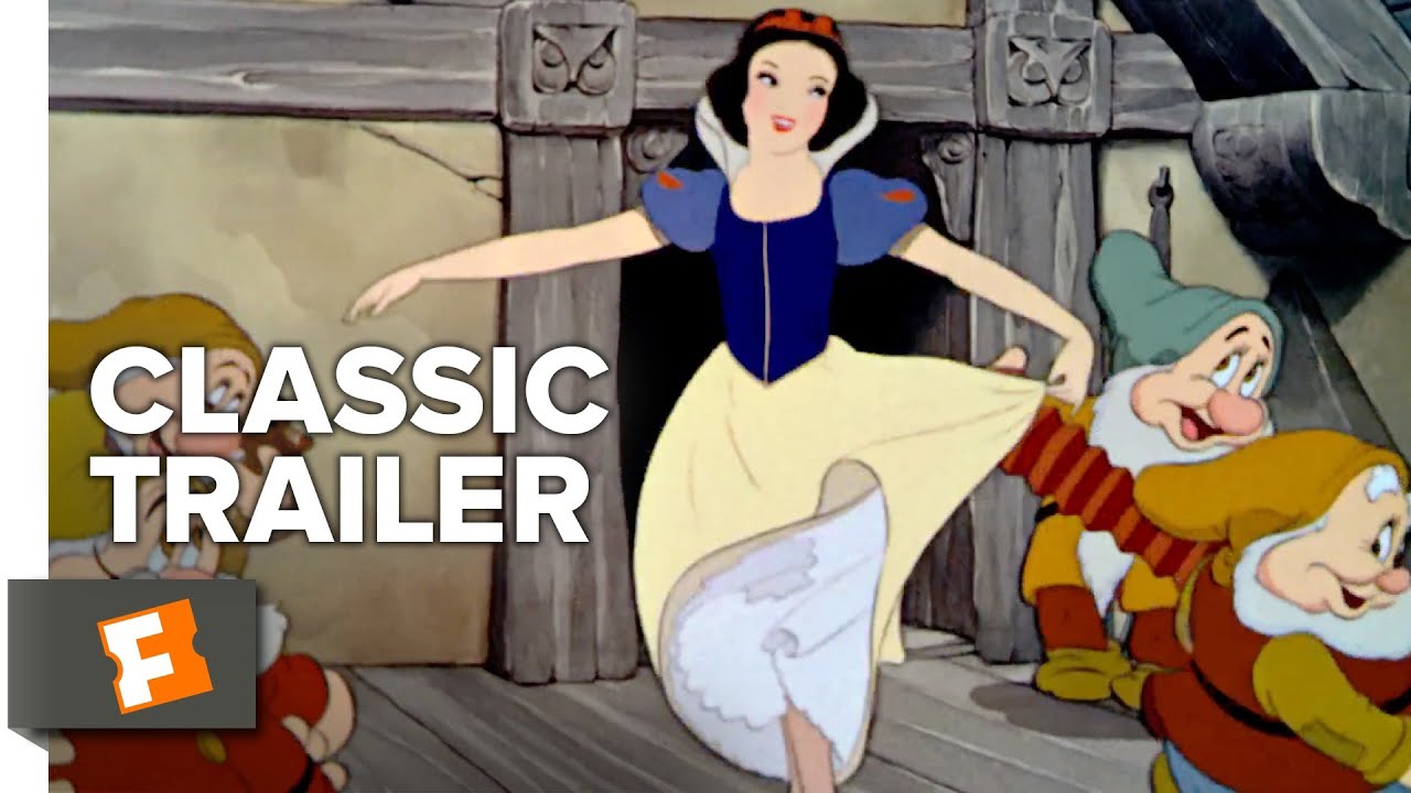 The Seven Dwarfs To The Rescue 35mm Movie Trailer Film (1951) fairy  tale/Family