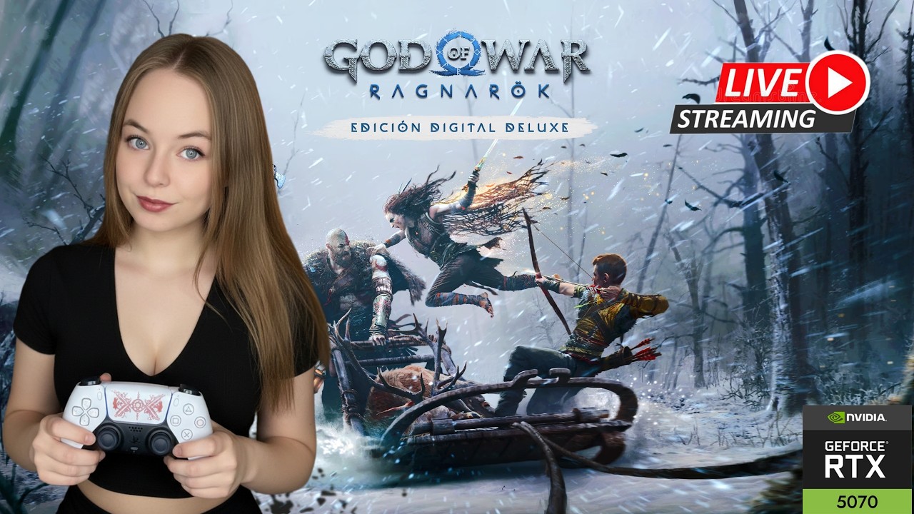 Continuamos con God of War Ragnarok partida Plus en modo Dame un equilibrio ! ! !