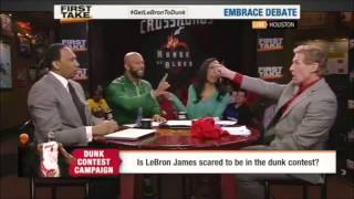 Lebron Vs Jordon Nba Preacher By Dwayne Simpson
