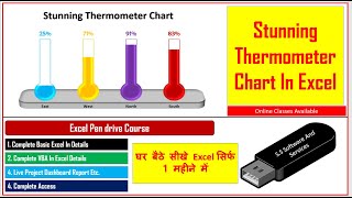 35 Info graphics Stunning Thermometer Chart in Excel