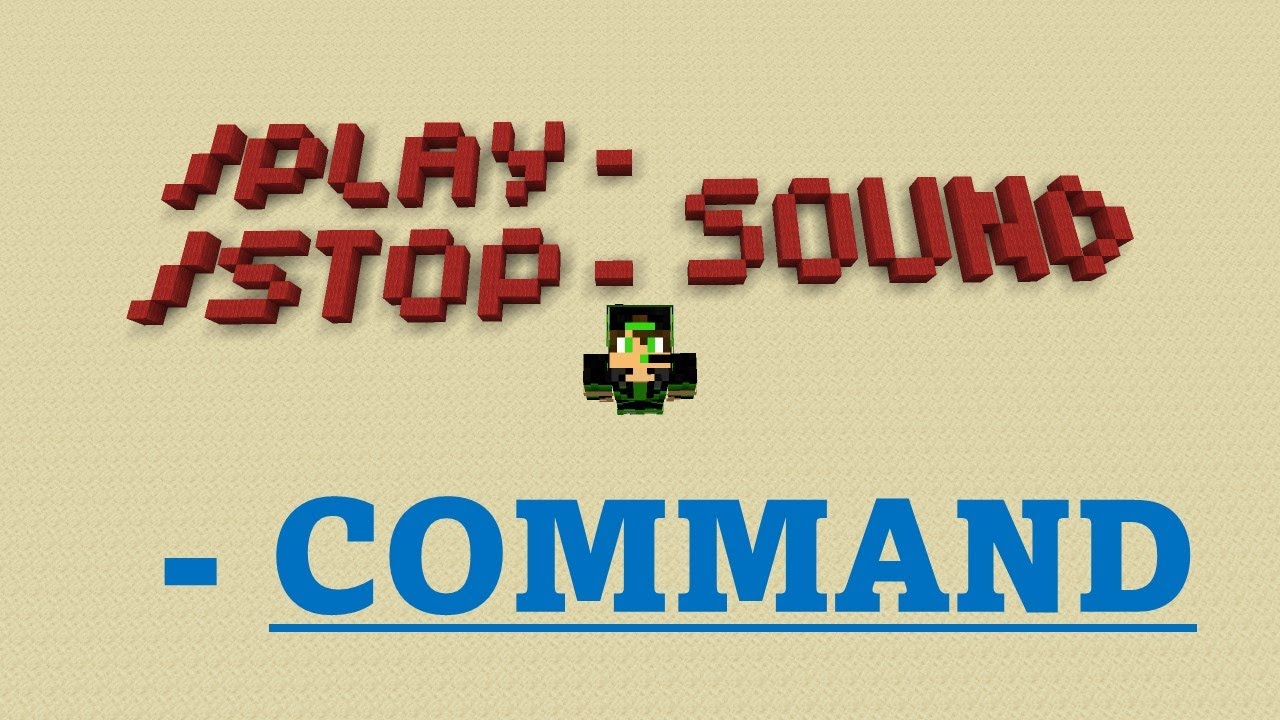 /playsound & /stopsound command erklärt [Tutorial] - YouTube