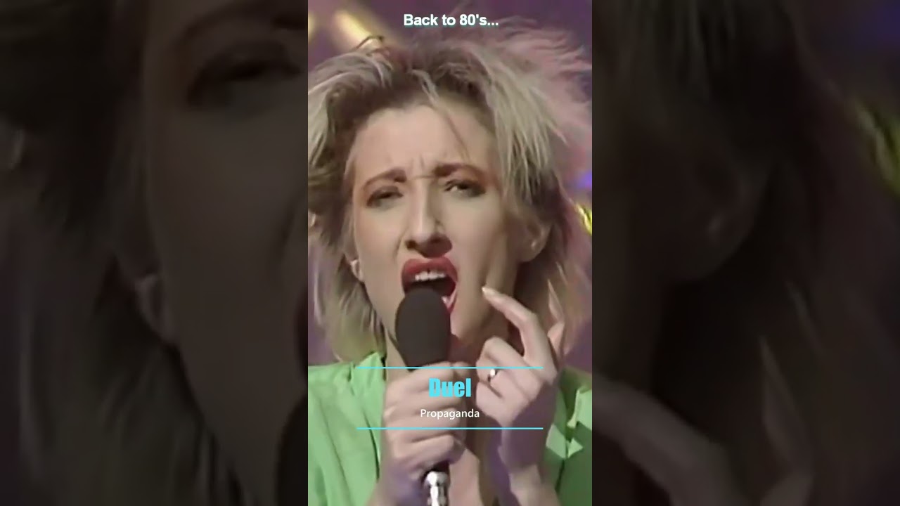 Propaganda - Duel #1985 #electronic #synthpop #propaganda #duel #80s #shorts