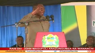 RC AGGREY MWANRI MBELE YA RAIS DKT. MAGUFULI  