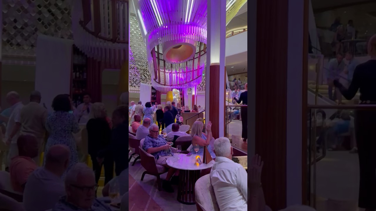 Chandelier Show on the Edge - Celebrity Edge Cruise 🚢 Series 2026 - Day 1
